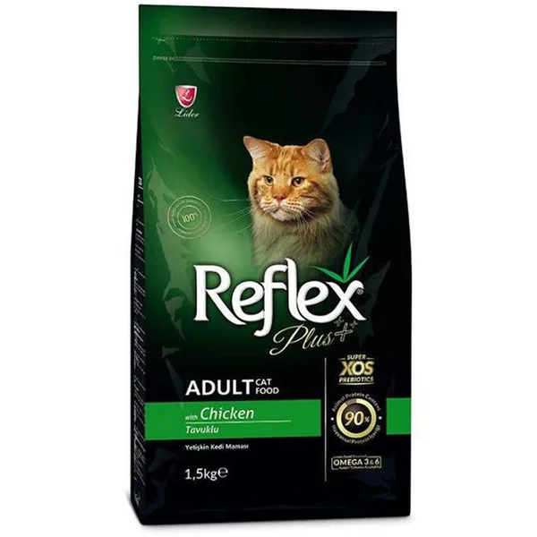 غذای گربه رفلکس پلاس مدل ادالت مرغ Reflex Plus Adult Cat Food with Chicken